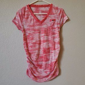 4/$20 Maternity Liz Lange Ruched Burnout Shirt